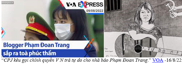 S.T.T.D Tưởng Năng Tiến – Phạm Đoan Trang | Đàn Chim Việt Online - Thông  tin - Chính trị - Nghị luận