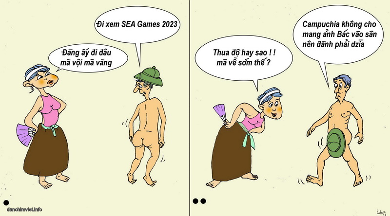 Biếm hoạ Ba Bùi Comics-SEA-Games-2023-08.05.2023